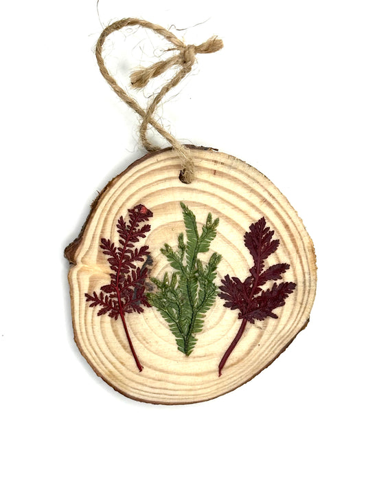 Dried flower ornament