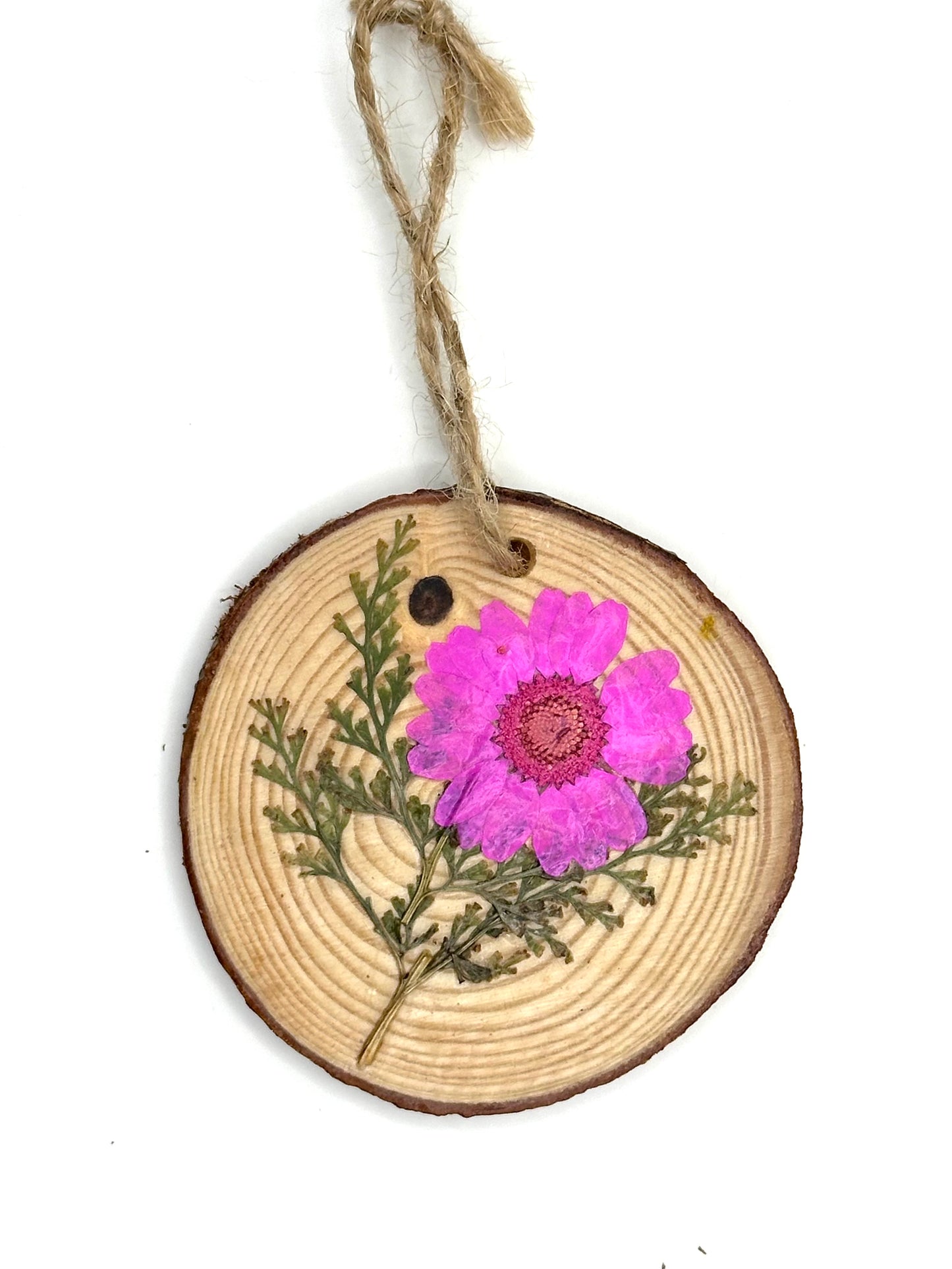 Dried flower ornament