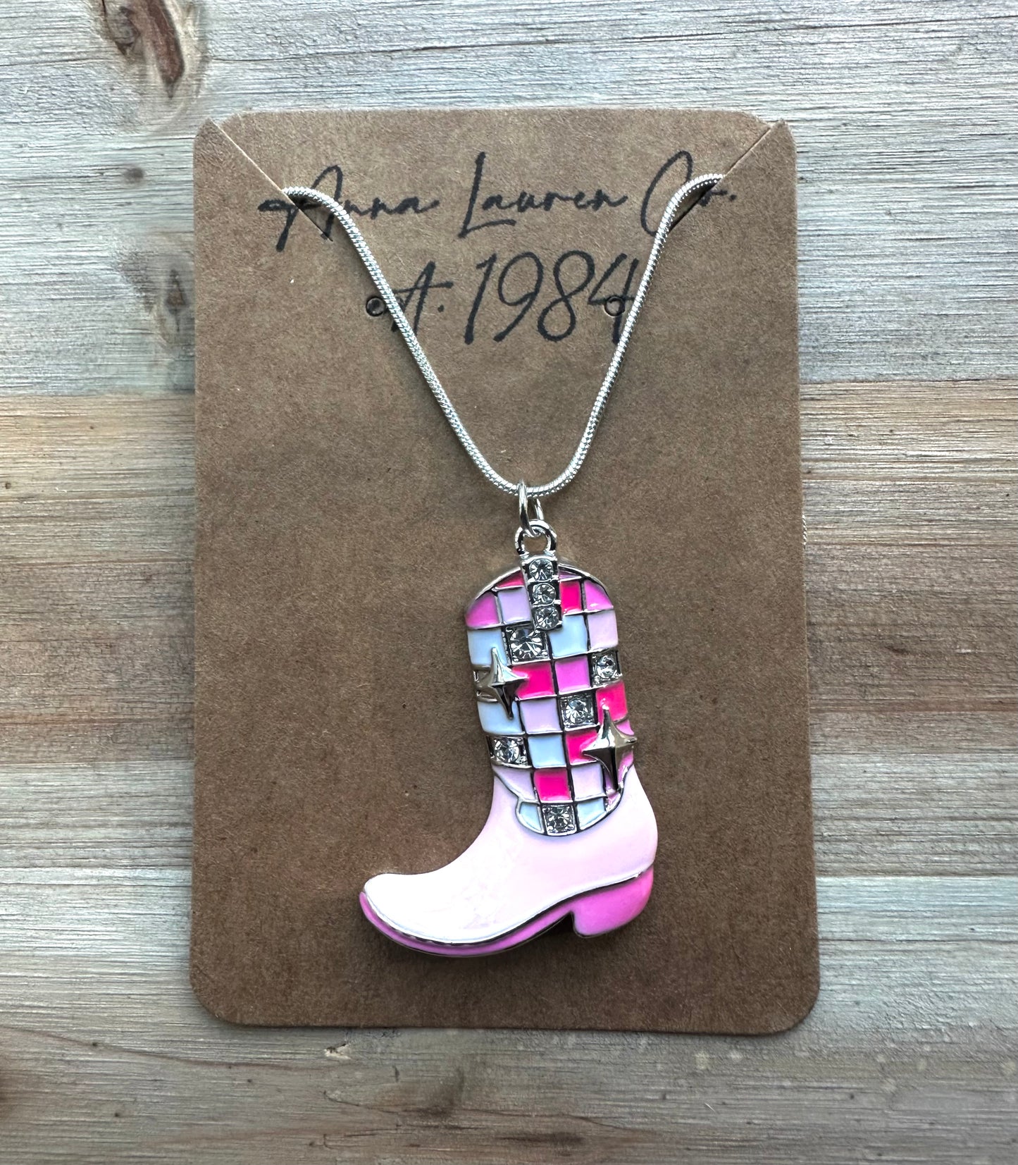 Cowgirl Pendent Necklace
