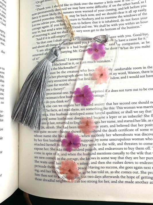 Resin bookmark