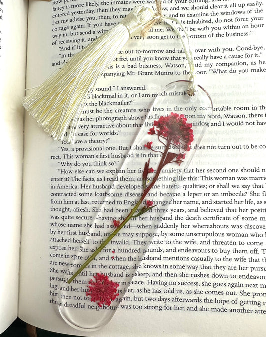 Resin bookmark