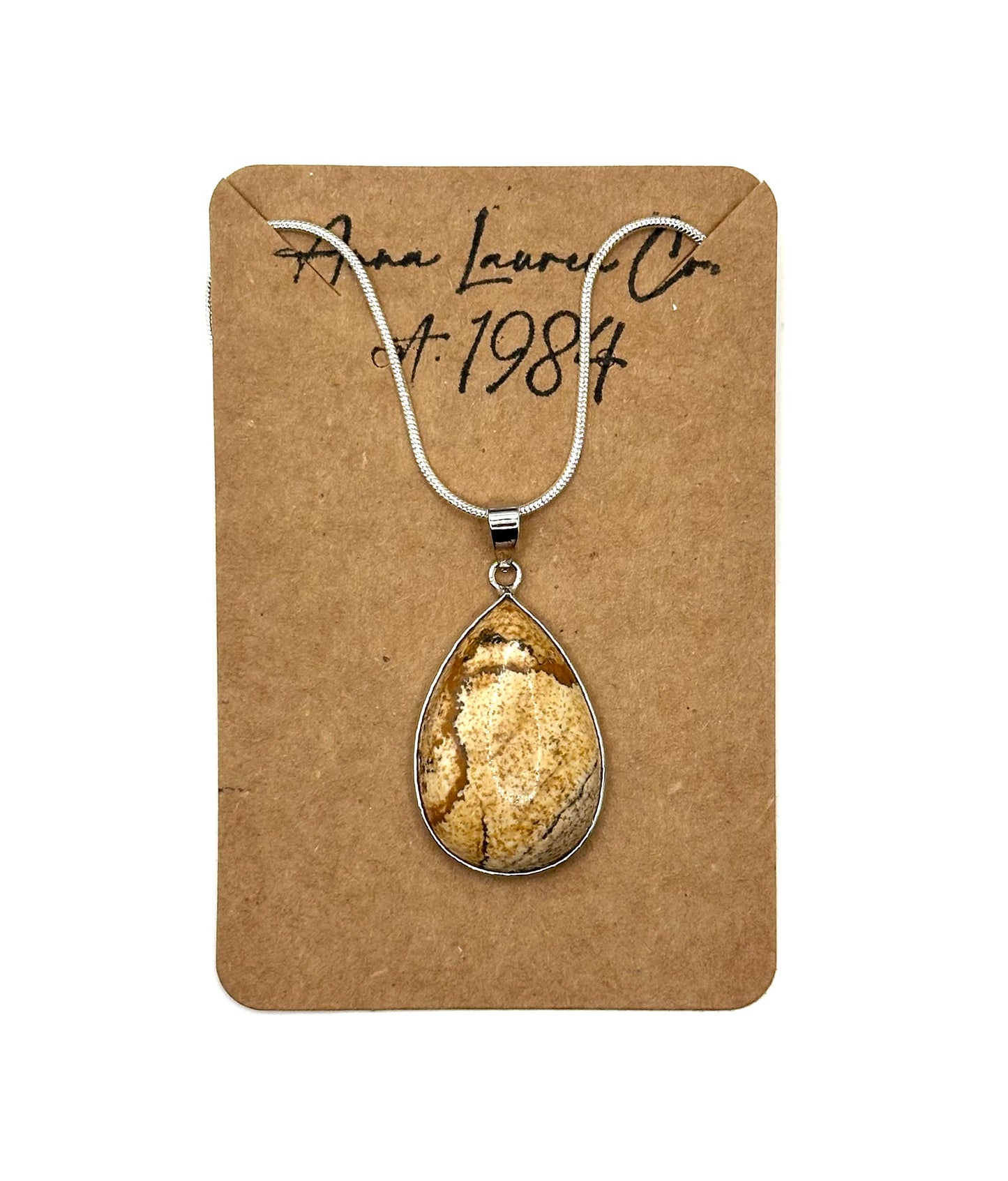 Picture Jasper necklace
