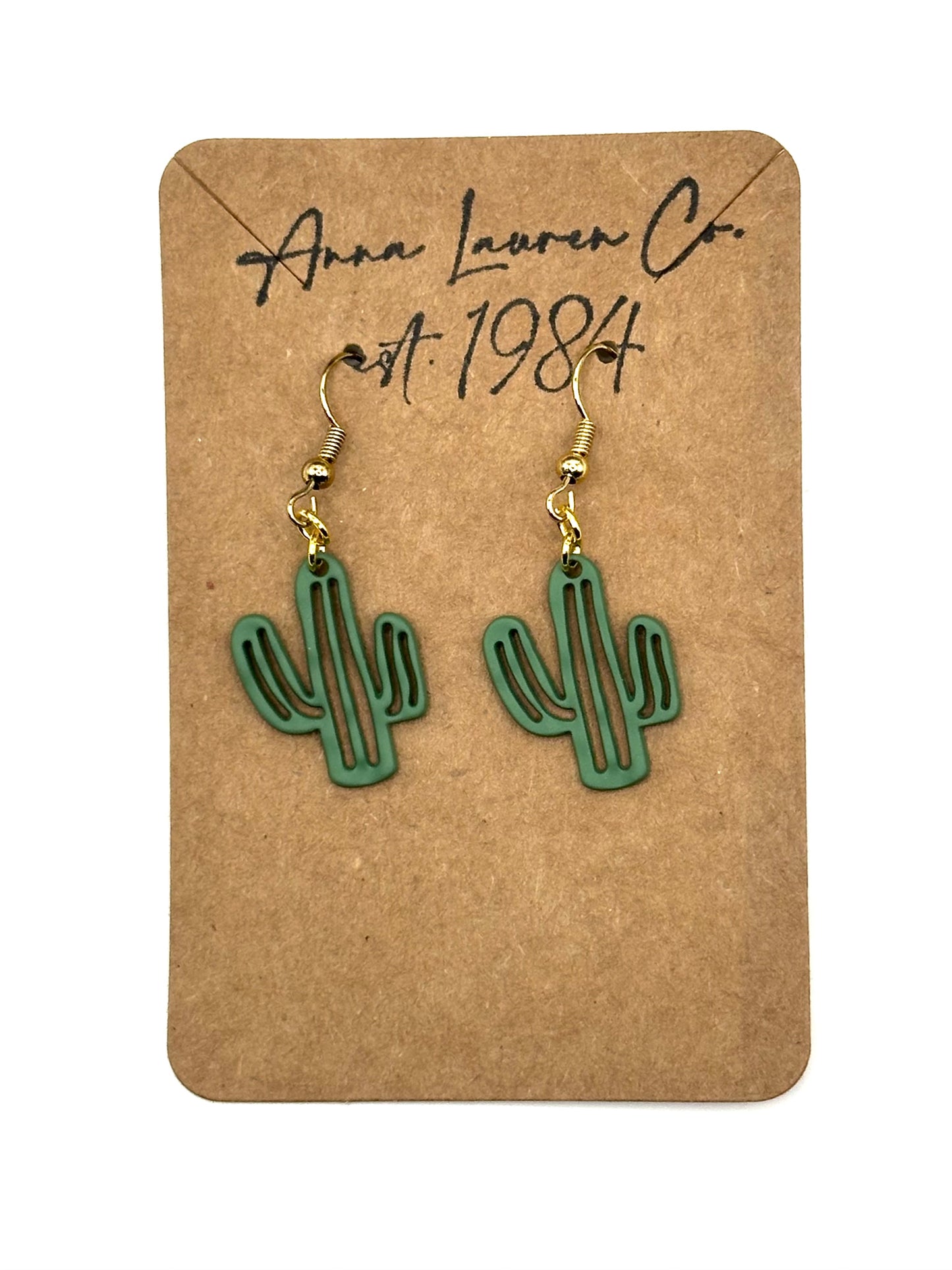 Cactus earrings