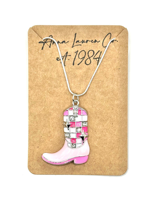 Cowgirl Pendent Necklace